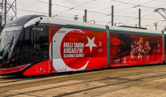 Kocaeli'de Başkan Büyükakın duyurdu... Tramvay maç saatinde ücretsiz
