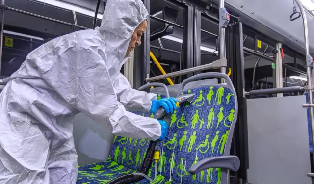 Kocaeli'de ulaşımda hijyen seferberliği