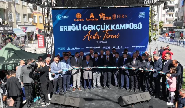 Konya Ereğli'de gençliğe yeni merkez