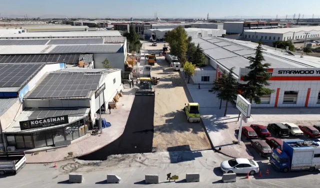 Konya Karatay'da asfalt hamlesi