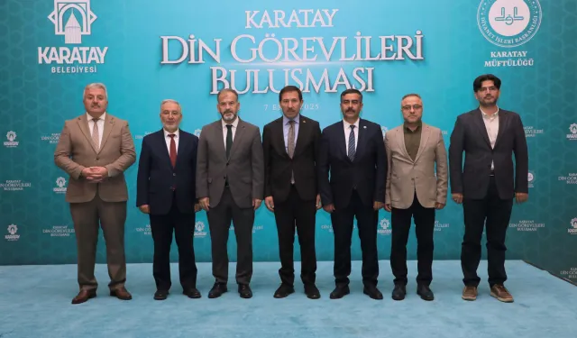 Konya Karatay'da din görevlileri unutulmadı