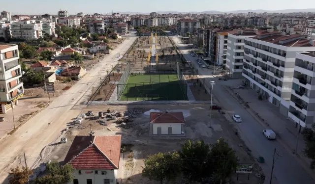 Konya Karatay’da yeni nefes alanı! Çimenlik Parkı tamamlanıyor