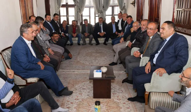 Konya Meram'da iki ayrı buluşma