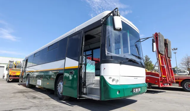 Konya Meram'da taziye araçlarına takviye