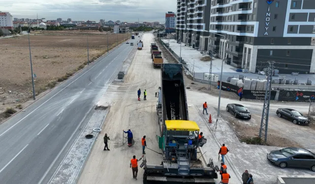 Konya Selçuklu'da yol konforu yükseliyor