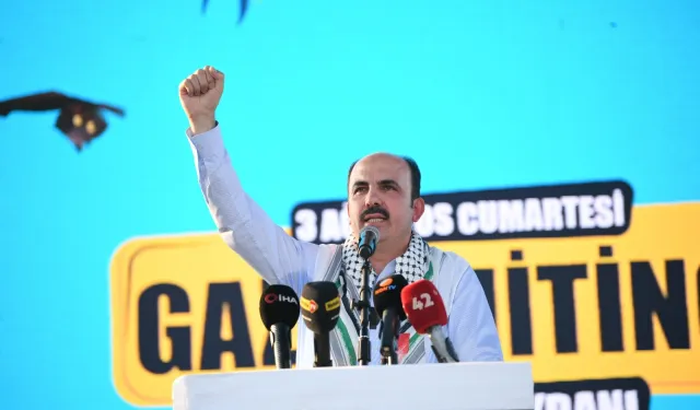 Konya'da Başkan Altay’dan Gazze mesajı