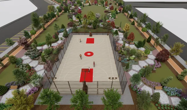 Konya'da şehrin yeşil dokusuna Selçuklu imzası