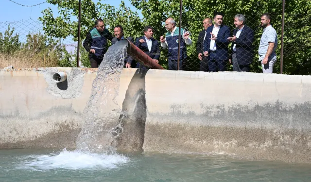 Malatya'da 4 bin 500 dönüm alan sulanacak