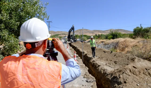 Malatya'da Hacıyusuflar'a yeni kanalizasyon hattı