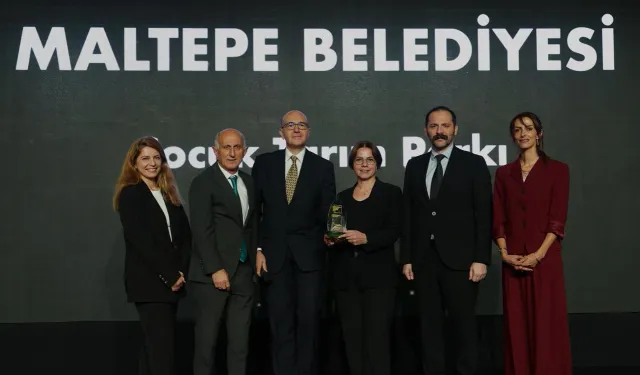 Maltepe’nin “Çocuk Tarım Parkı” projesine sürdürülebilirlik ödülü