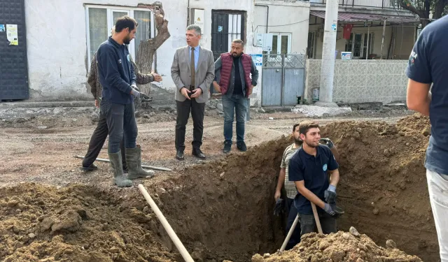 Manisa Soma'da alt ve üst yapı çalışmaları hızlandı