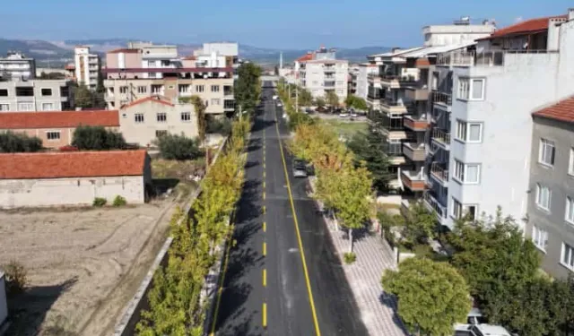 Manisa’da sıcak asfalt tamamlandı