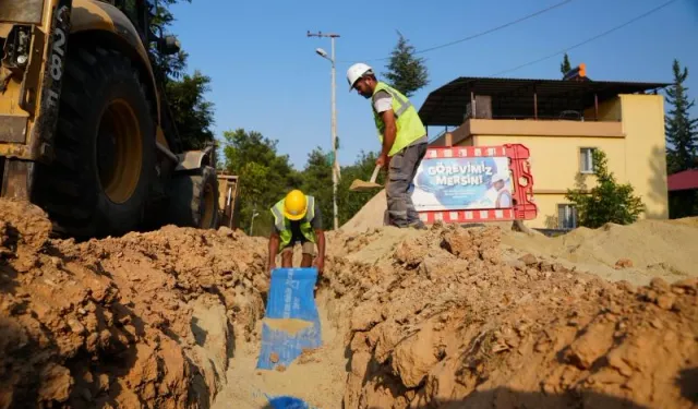 Mersin'de içme suyu hamlesi