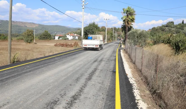 Muğla Büyükşehir, Şirinköy-Çıtlık’ta yol çalışmalarını tamamladı