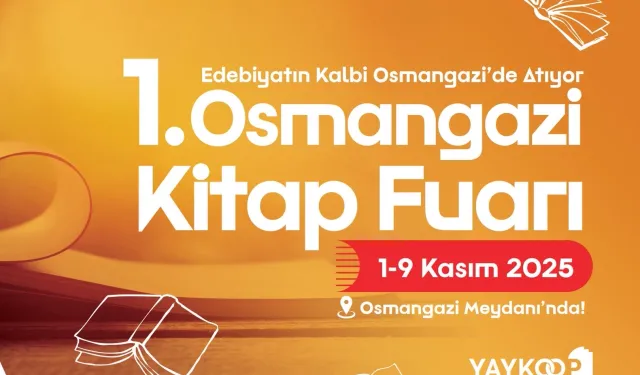Osmangazi Kitap Fuarı kapılarını açıyor