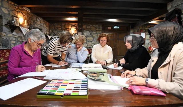 Osmangazi’de minyatür sanatı kadın eliyle hayat buluyor