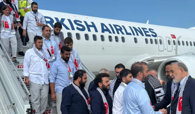 Özgürlük filosu aktivistleri Türkiye’ye döndü