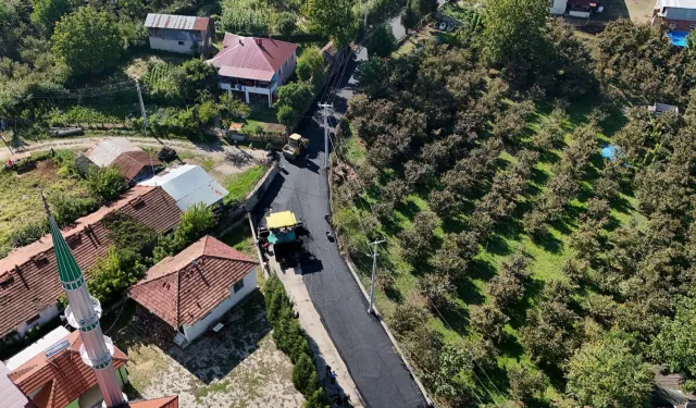 Sakarya Akyazı'nın kırsal yolları Büyükşehir'le güzelleşiyor