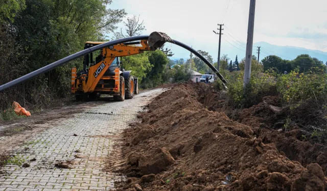 Sakarya Hendek'te kesintisiz su için çalışılıyor