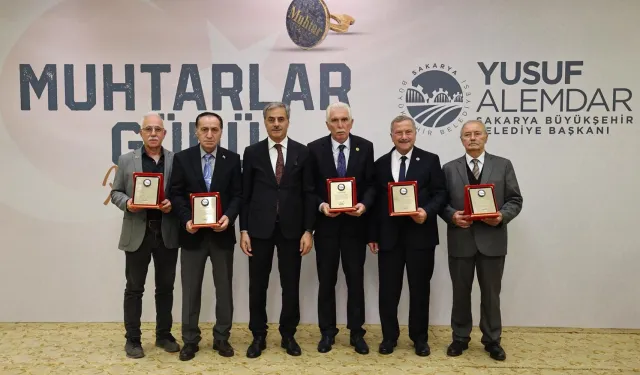 Sakarya'da Başkan Alemdar muhtarlarla buluştu