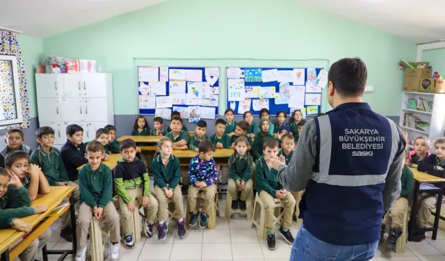Sakarya'da Su Müfettişleri tasarruf yöntemlerini öğreniyor