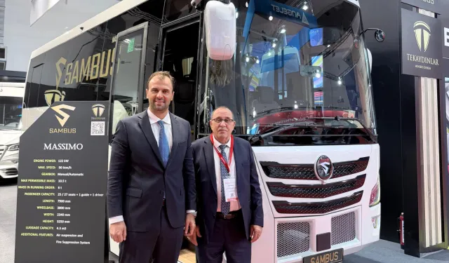 SAMBUS, Busworld Brüksel Fuarı'nda görücüye çıktı