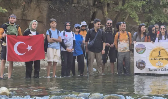 Şanlıurfa’dan 50 doğasever, Batman’da Zore Kanyonu’nda