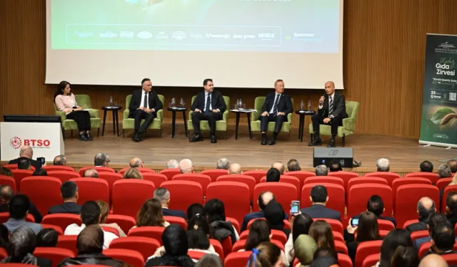 Sürdürülebilir gıda geleceği Bursa'da 'Uludağ Gıda Zirvesi'nde şekillendi