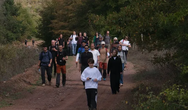 Tabiat aşıklarından Sakarya'da sonbahar klasiği