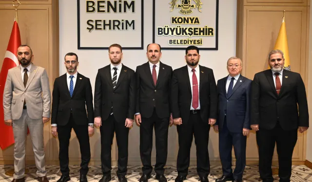 UCLG-MEWA kongresi için Konya’da diplomatik buluşma