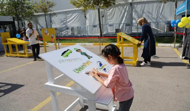 UlaşımPark standı miniklerin gözdesi oldu