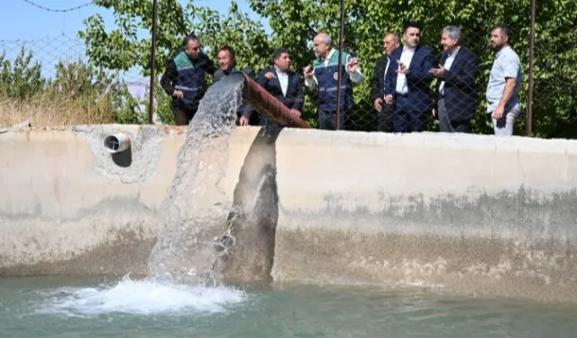 Üreticiyi sevindiren haber! 4 bin 500 dönüm alanda tarımsal sulama