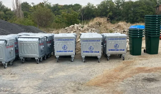 Yenimuhacir’e 29 yeni çöp konteyneri