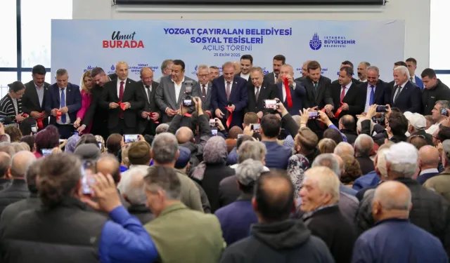 Yozgat Çayıralan Belediyesi sosyal tesisi açıldı
