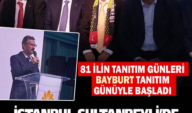 İstanbul Sultanbeyli’de Bayburt memleket günleri başladı