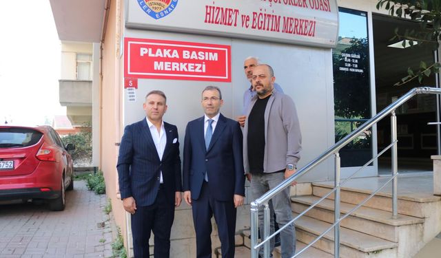 Başkan Cin’den Dolayoba Esnaf Odası’na Ziyaret