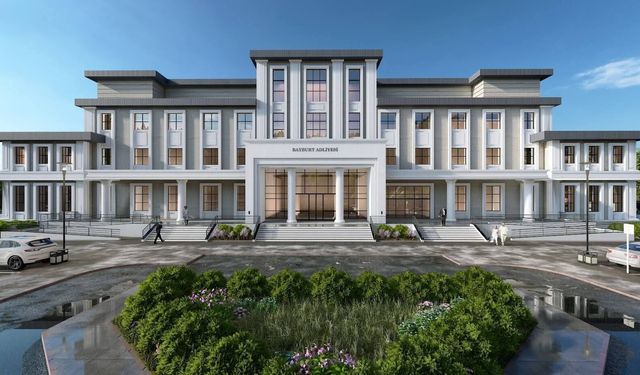 Adalet Bakanı Yılmaz Tunç, Bayburt Adalet sarayının temelini attı.