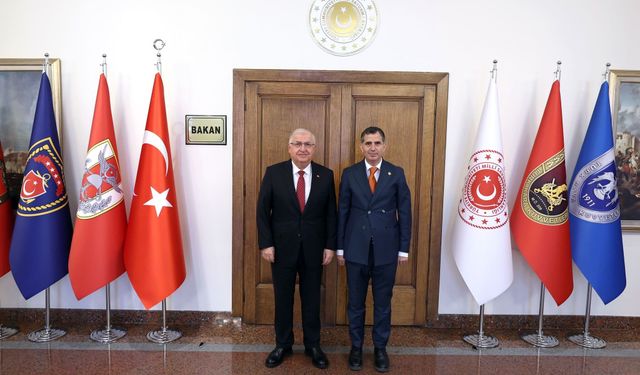 Bayburt Milletvekili Orhan Ateş’ten Bakan Yaşar Güler’e Ziyaret