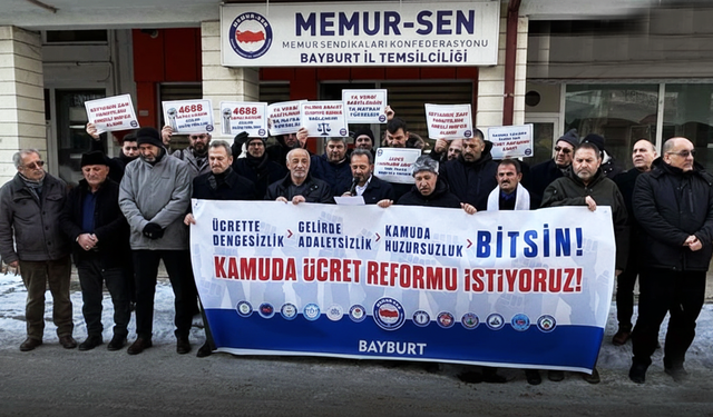 Memur-sen Refah payı ve Reform istiyor
