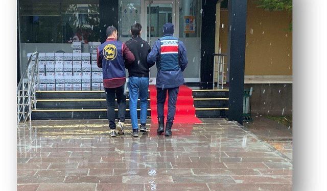 20 Yıl Kesinleşmiş Cezası Bulunan Cezaevi Firarisi Bayburt’ta Yakalandı!