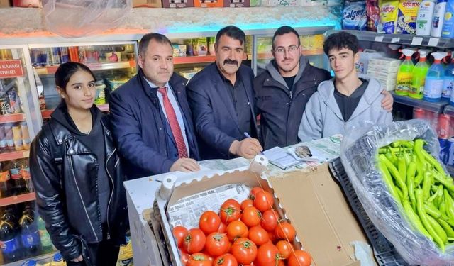 Bayburt lisesi mahalle bakkalında veresiye kapattı