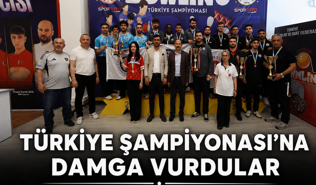 Türkiye Şampiyonası’na Damga Vurdular