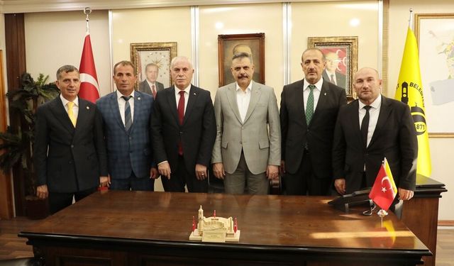 İçişleri Bakanı Mustafa Çiftçi’den Başkan Mete Memiş'e Ziyaret