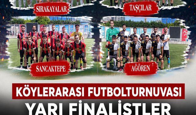 Bayburt Köyler Arası Futbol Turnuvası'nda Yarı Finalistler Belli Oldu