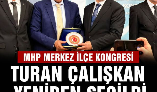Bayburt MHP Merkez İlçe Başkanlığı 15. Olağan Kongresi yapıldı.