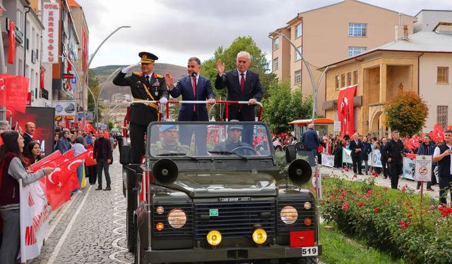Cumhuriyet'in 103. Yılı Bayburt’ta kutlandı