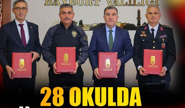 Bayburt'ta Çocuklar trafikte söz sahibi olacak