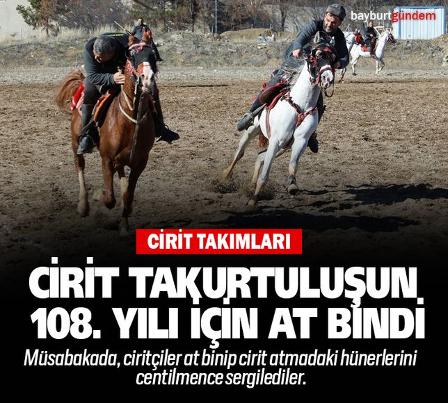 Cirit takımları kurtuluşun 108. yılı için at bindi