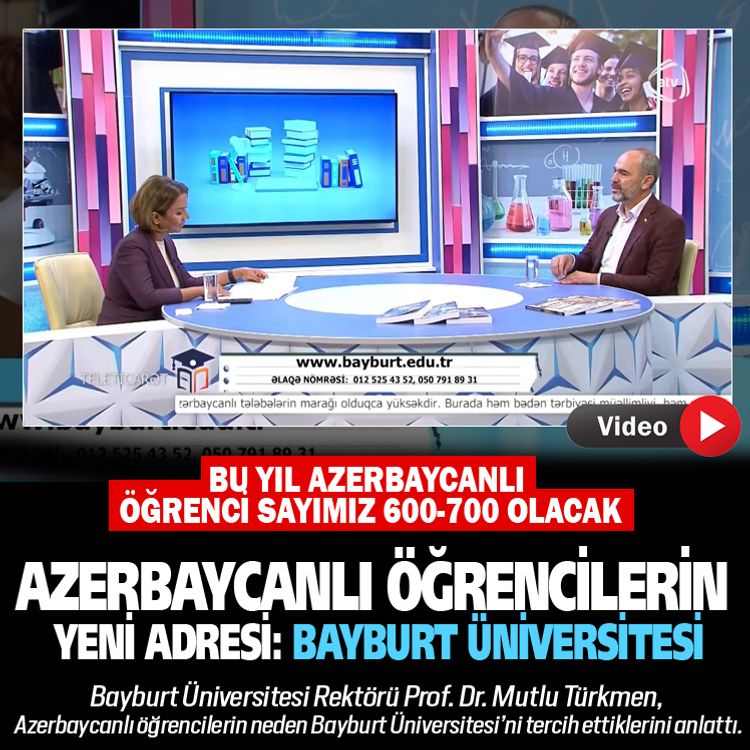 Azerbaycanlı Öğrencilerin Yeni Adresi: Bayburt Üniversitesi