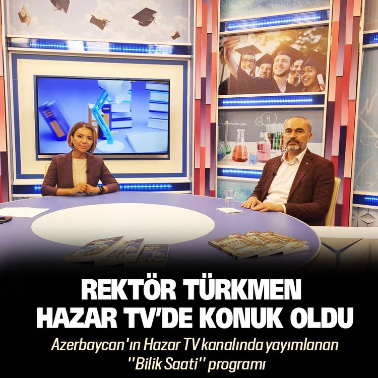 Bayburt Üniversitesi, Hazar TV'de tanıtıldı